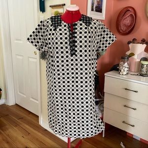 Ace &Jig/ Billie Jean Folkloric Cotton Shift Dress